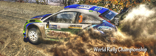 Ралі WRC в HDR