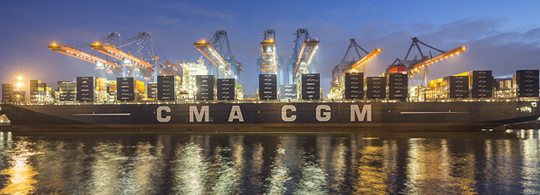 «CMA CGM Marco Polo». Найбільший у світі контейнерний корабель